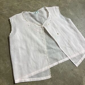 Philippine Handmades White Blouse